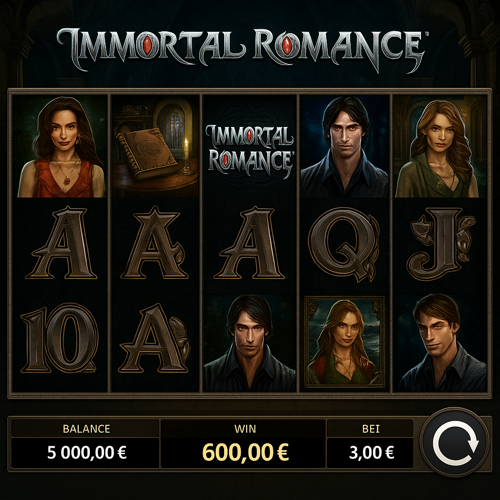 Winolot - Immortal Romance Slot Game - Microgaming