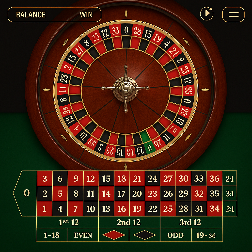 Winolot - European Roulette - Single Zero